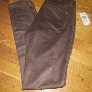 Buffalo high rise skinny jeans chocolate brown